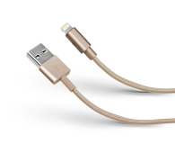 SBS SBS Kabel USB-Lightning MFI SBS 1m w otulinie Zloty - 1436398 - zdjęcie 1